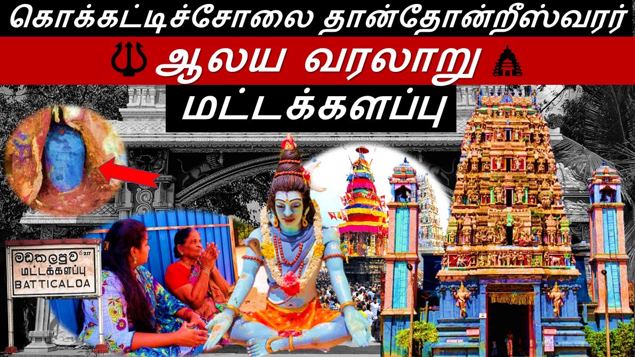கொக்கட்டிச்சோலை தான்தோன்றீஸ்வரர் ஆலய வரலாறு  | Kokkaddicholai Thaanthonreeswarara Temple History