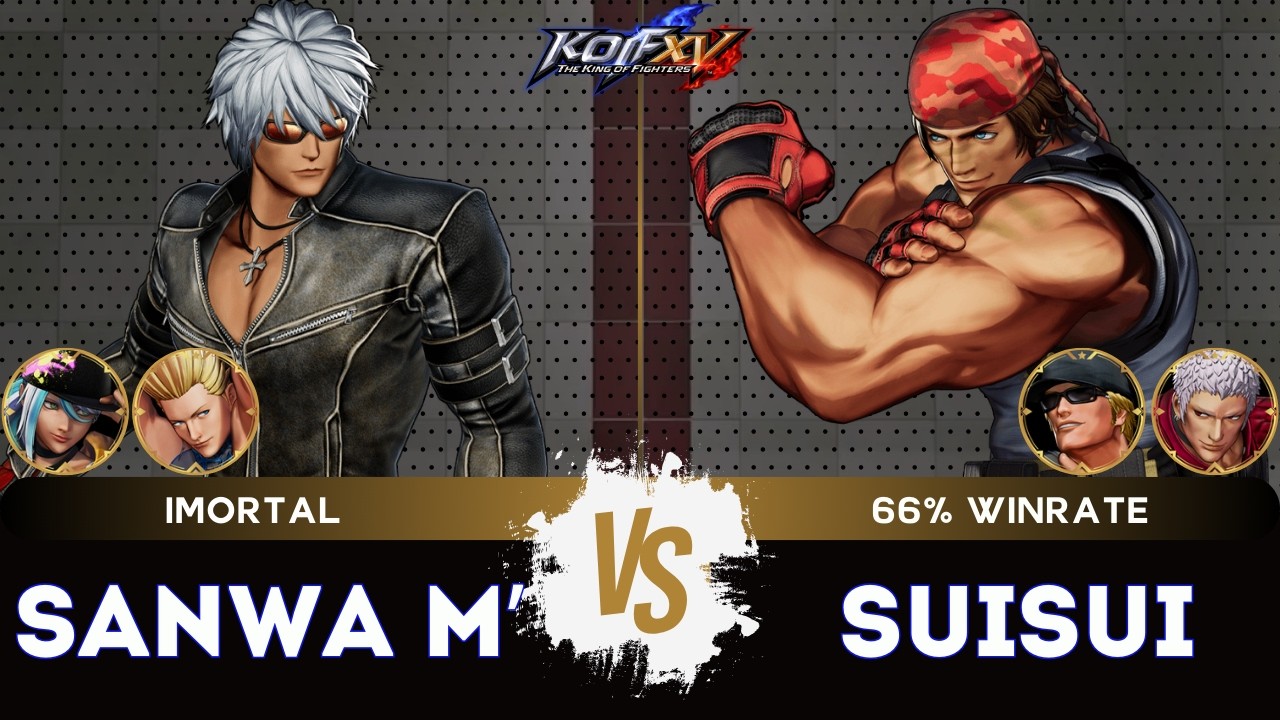 KOF XV ▰ SANWA M’ (K'/Benimaru/Isla) 🆚 SHERMIE ASESINA (Ralf/Clark/O.YAshiro) 🎞️Replay Match - 2/26