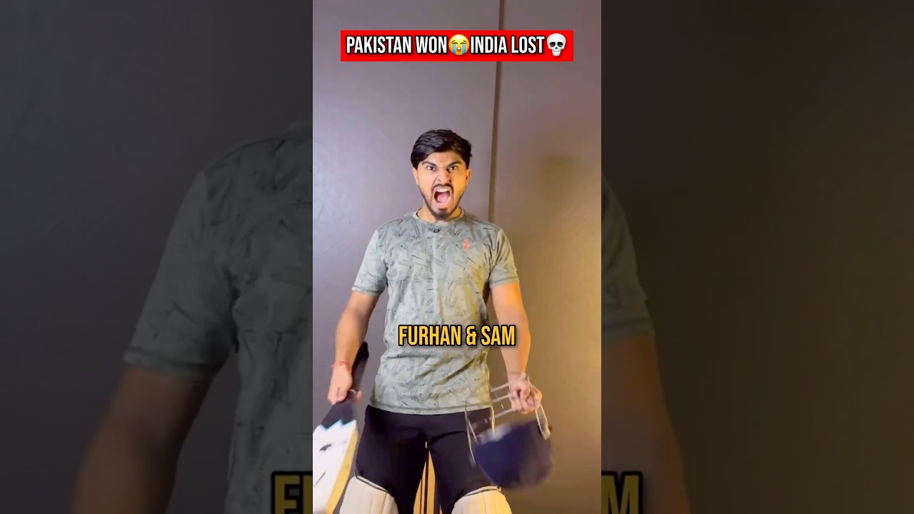 Pakistan won by 10 wickets😭-Hattrick💀 #indvspak #pakvsind #t20worldcup