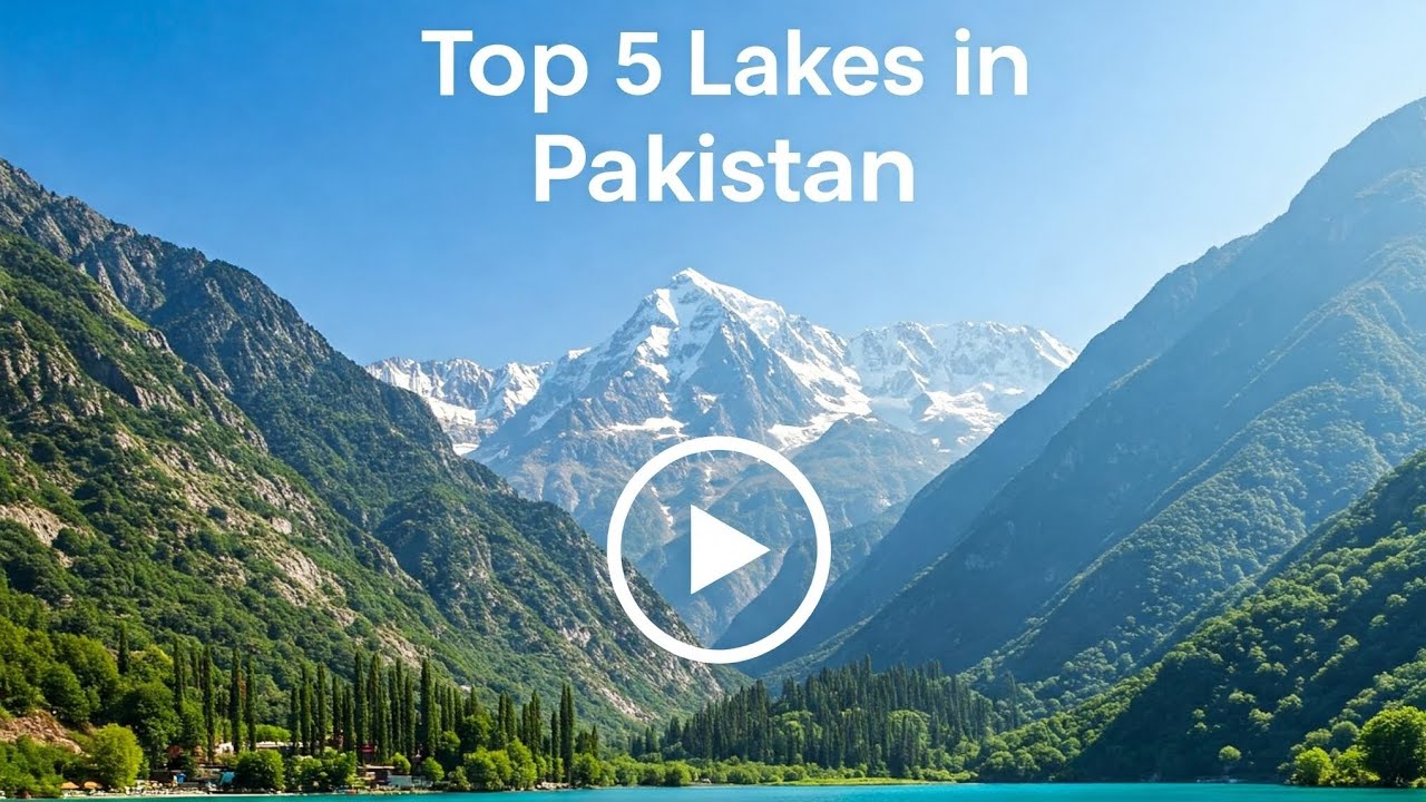 Explore the Top 5 Breathtaking Lakes of Pakistan | Natural Wonders You Must Visit!