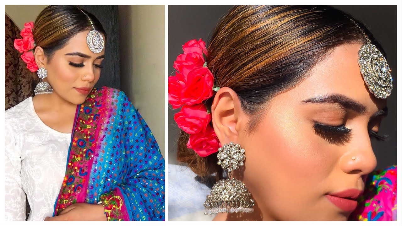 Dholki / Mehendi Night NO Makeup Look! ✨