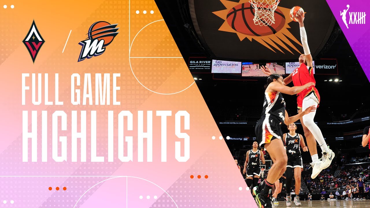 LAS VEGAS ACES vs. PHOENIX MERCURY | FULL GAME HIGHLIGHTS | September 19, 2021