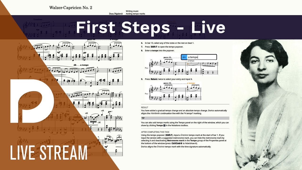 First Steps Live part 1 | Discover Dorico