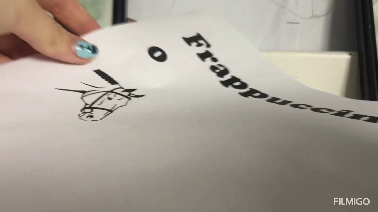 DIY horse name tag