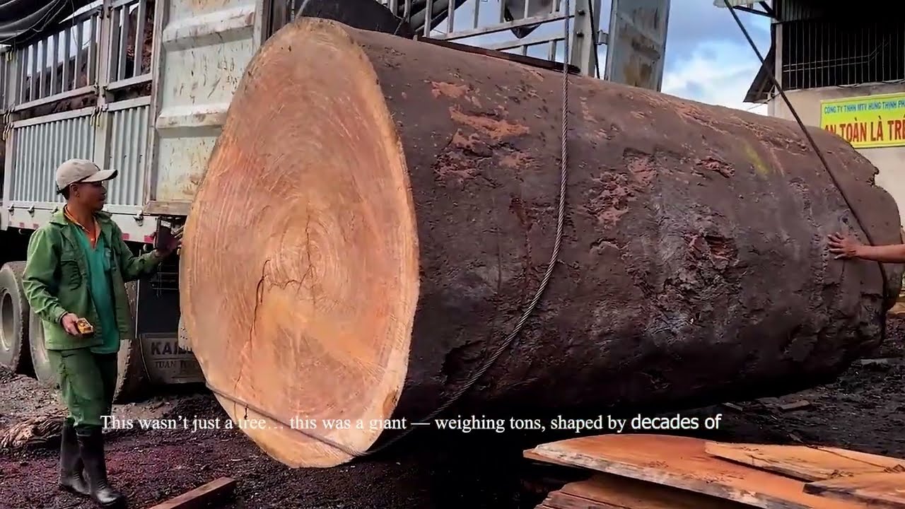 The Life of a Giant Tree  From Forest to Family Use