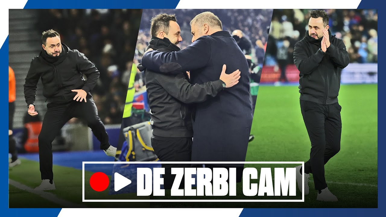 De Zerbi Cam: Tottenham 🎥