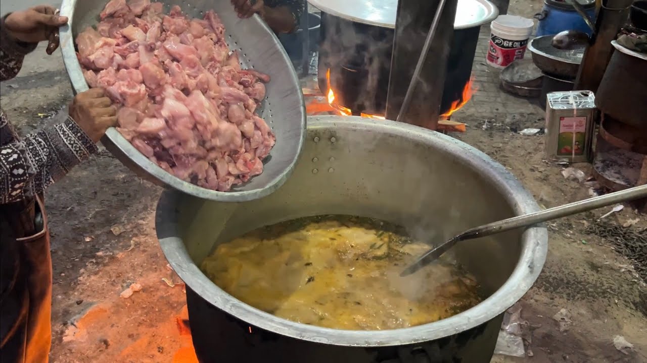 Jaipur Street Style Chicken Biryani Making | Indian Street Food