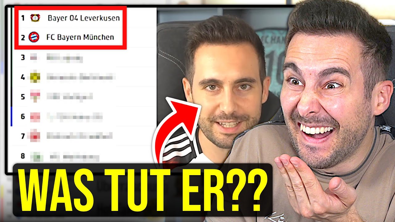 Ich reagiere auf meine IDIOTISCHE Bundesliga Prognose 24/25!! 🤦😂