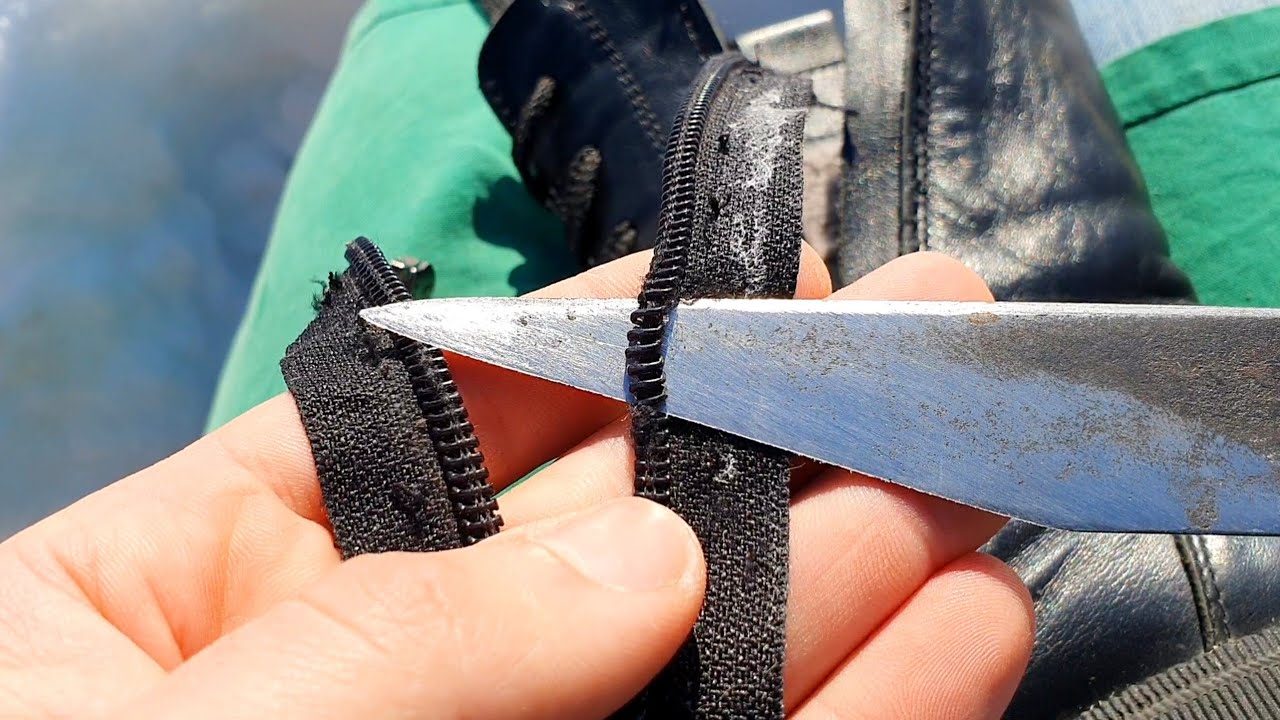 👉ANYONE CAN DO THIS🔥Guide to repairing zippers on shoes: simple steps for fixing your shoes yourself