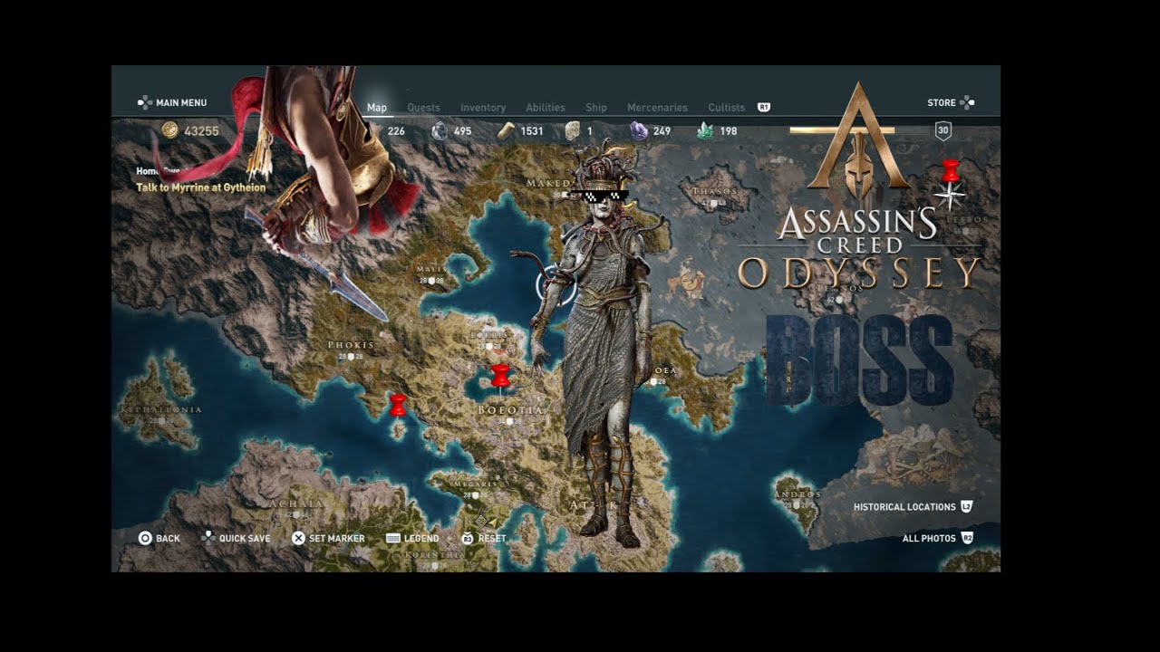 Boss Fights Assassin's Creed Odyssey