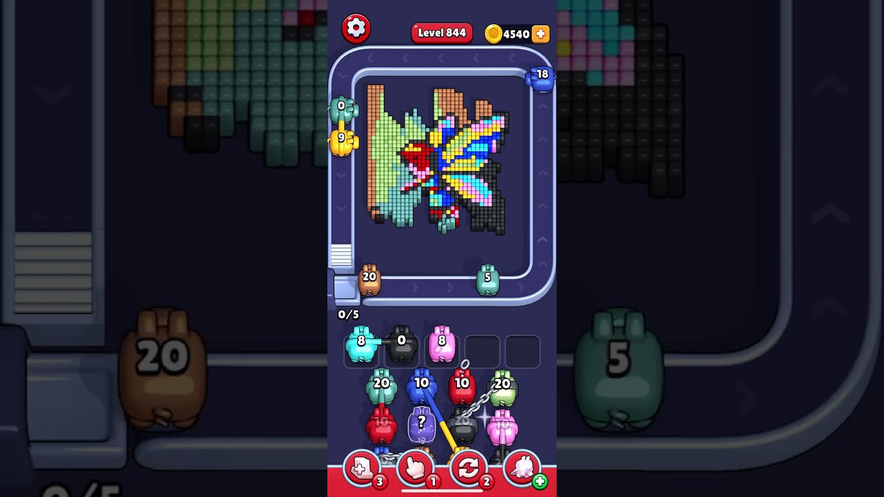 Pixel Flow level 844