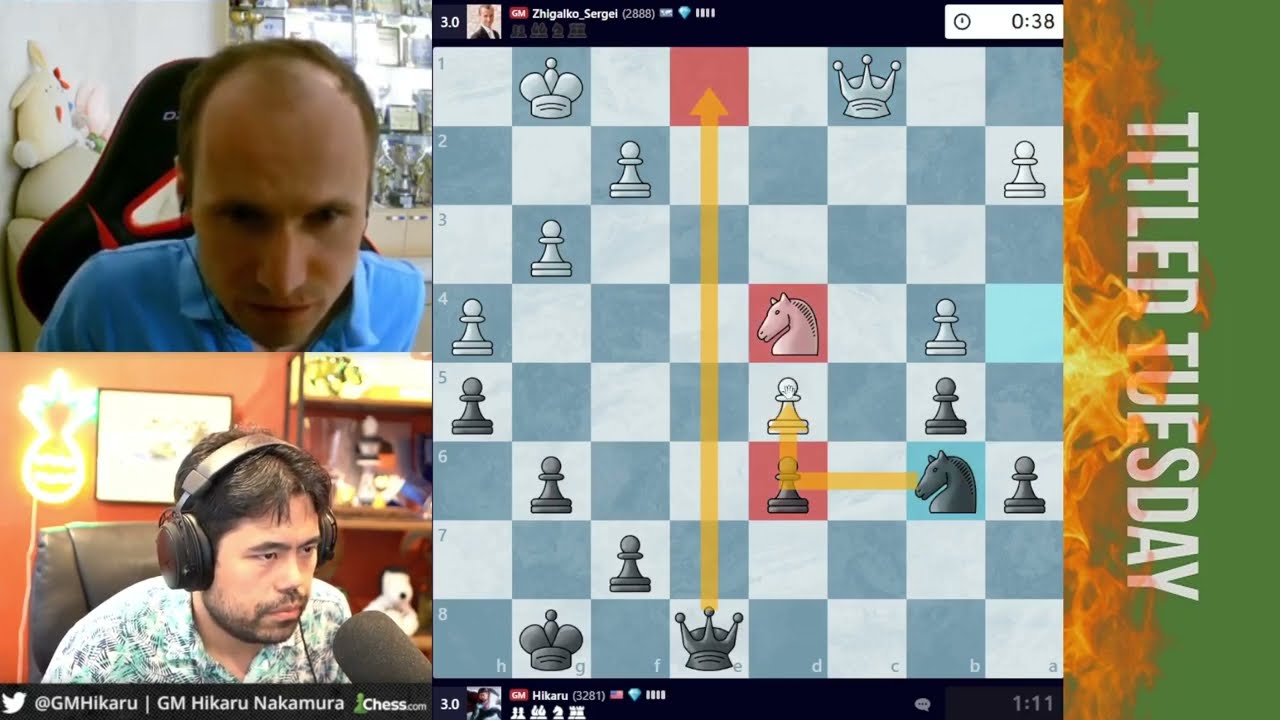 ЧИК-ЧИК И ВСЕ! // GM СЕРГЕЙ ЖИГАЛКО vs GM ХИКАРУ НАКАМУРА