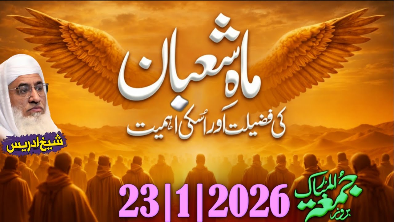 ماہِ شعبان کی یہ رات جو اکثر لوگ ضائع کر دیتے ہیں | Molana sheikh idrees Sahib pashto bayan
