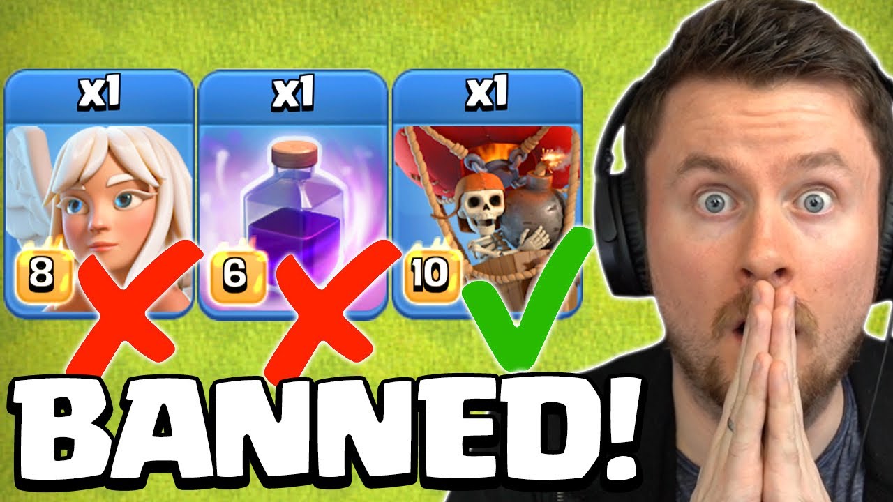 1 gegen 1 im PICK und BAN MODUS in Clash of Clans