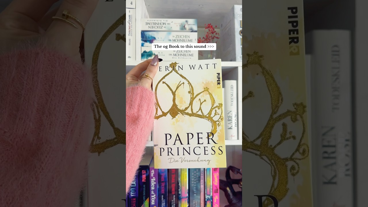 Did you know that this viral sound is from the book Paper Princess? 👑 #romance  #bookrecs #b&uuml;cher