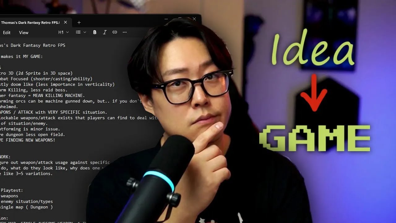 We Turned His Game Idea Into a Real Start in 30 minutes.