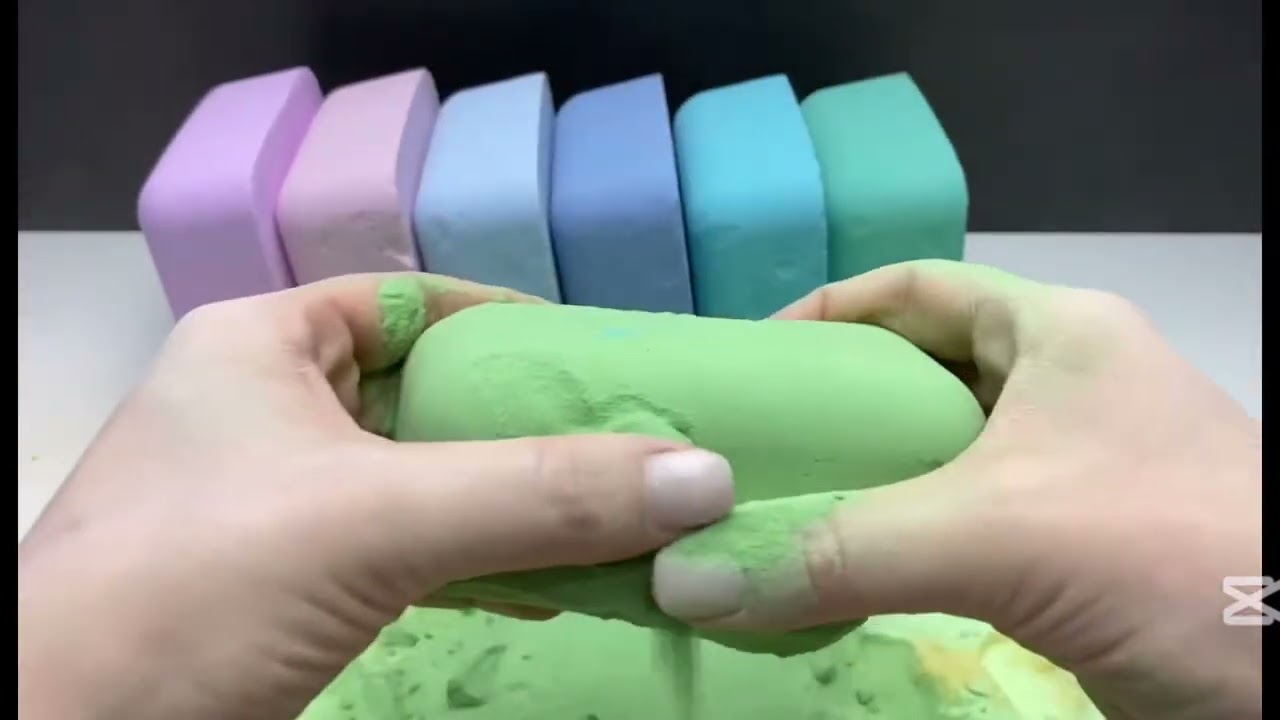 Ultimate Satisfying ASMR Crunch – Colorful Chalk Crushing for Deep Relaxation💆‍♀️💆❤️