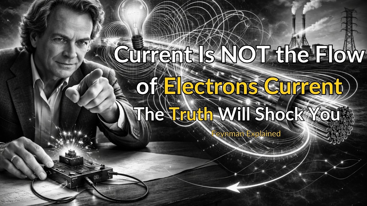 Current Is NOT the Flow of Electrons — The Truth Will Shock You | Feynman