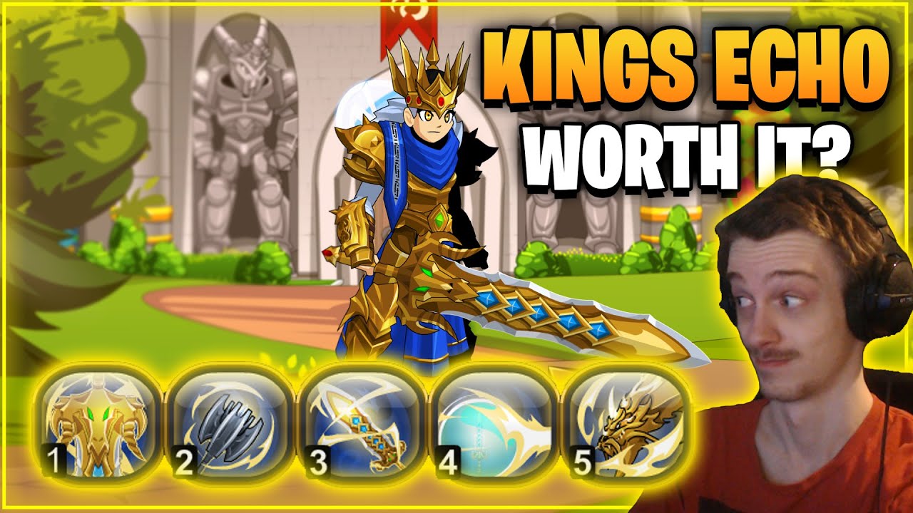 Стоит ли фармить Kings Echo? Этот класс порождает дракона! AQWorlds