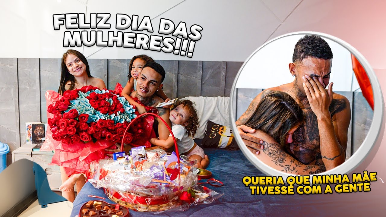 SURPRESA EMOCIONANTE, SAUDADES MÃE ! DIZ CHRYS DIAS 😭😭 FELIZ DIA DAS MULHERES