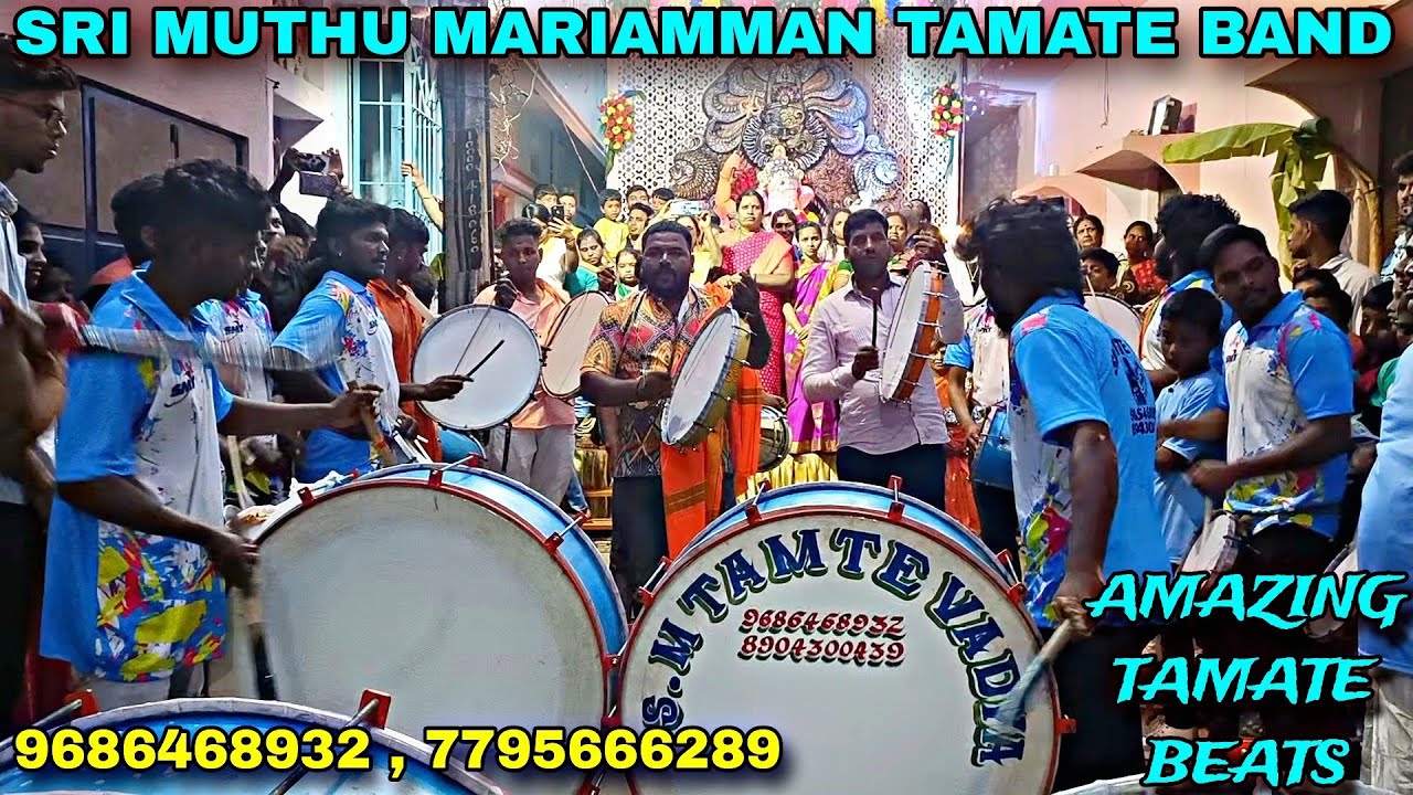 Amazing Tamate Beats at Sheshadripuram Bangalore | SM Tamte Band | Contact : 9686468932 , 7795666289