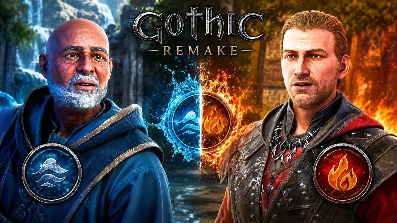 Joining the Water Mages as a Fire Mage | Gothic Remake