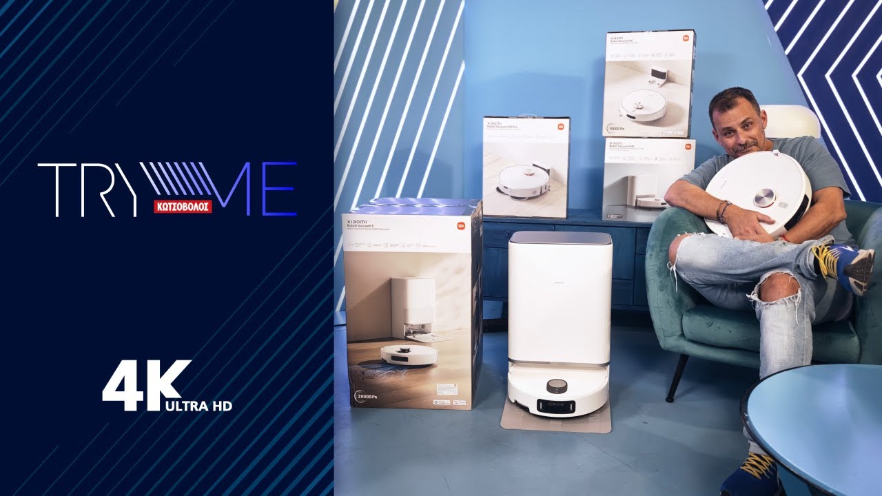 TryMe | Xiaomi Robot Vacuums New Lineup
