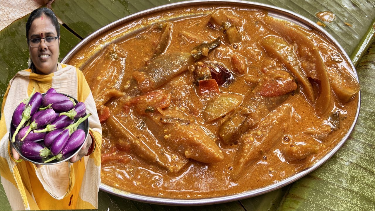 சாதத்திற்கு சூப்பரான கத்திரிக்காய் தொக்கு / Delicious Brinjal Thokku for rice / Idli / Dosa