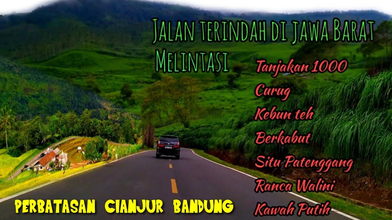 jalan terindah di jawa barat 2021