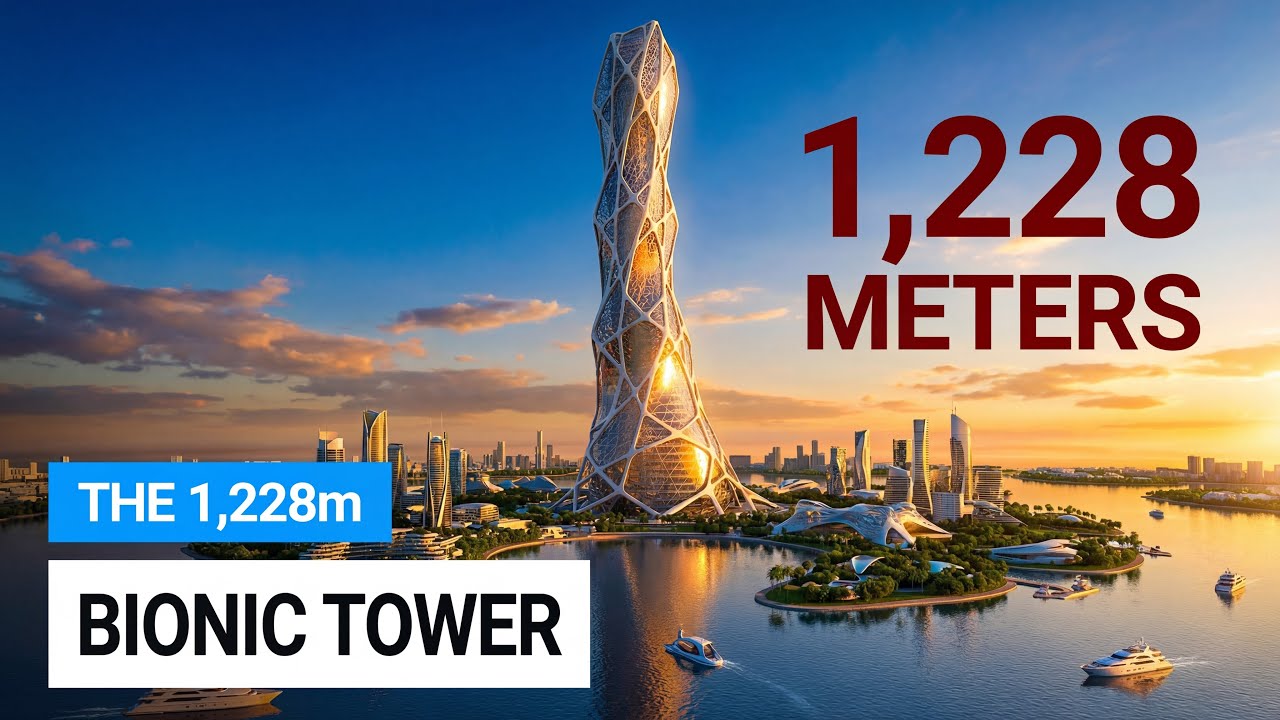 The 1,228m Skyscraper No One Dared to Build | The Bionic Tower Explained