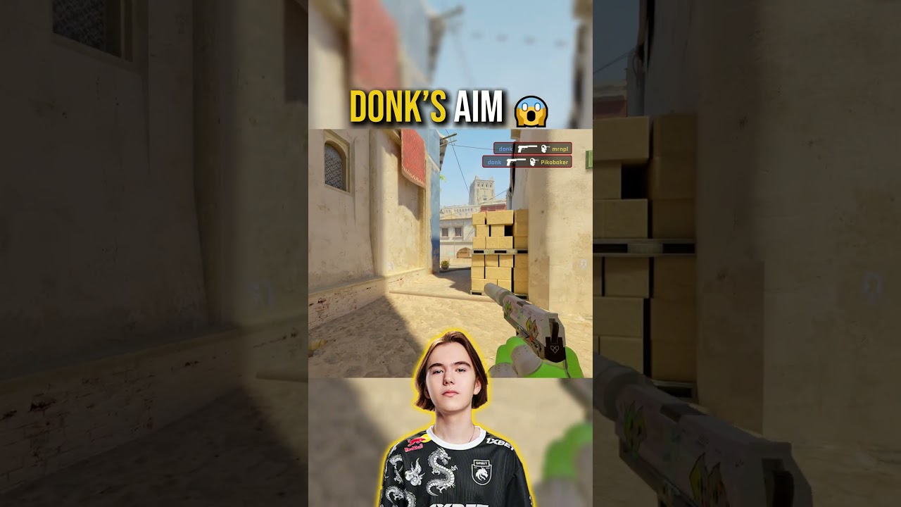donk insane ace with 5 headshots 🎯  #cs2 #csgo #cs2clips #donk #faceit #faceit10lvl