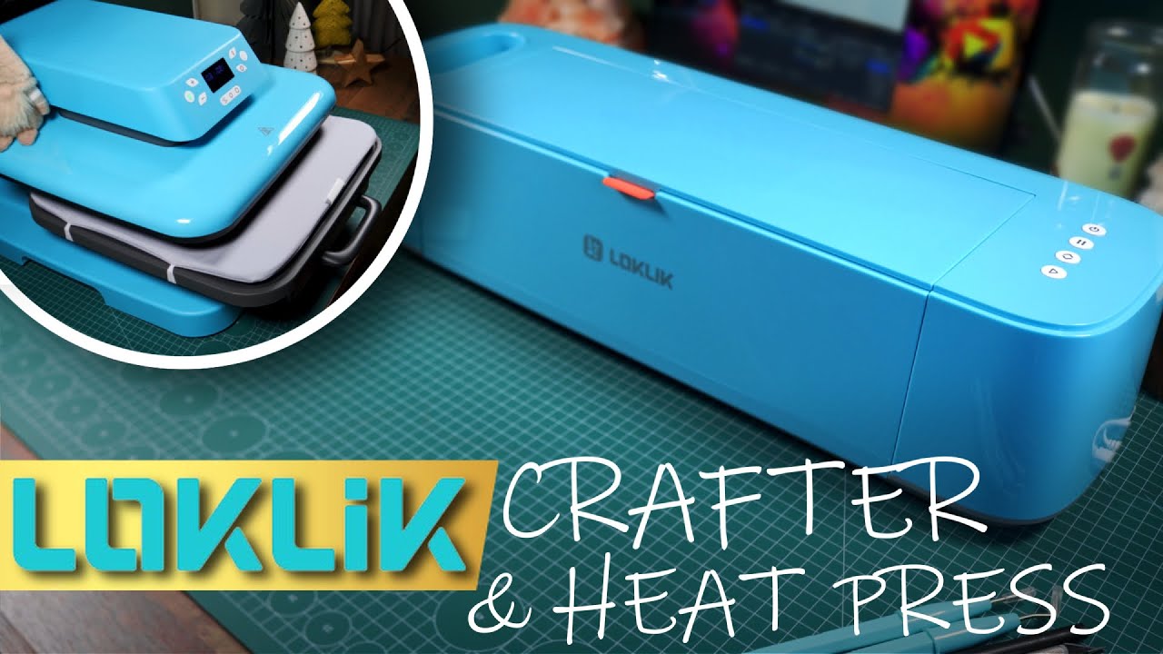 LOKLiK CRAFTER & Heat Press Tutorial: Beginner's Guide to Crafting