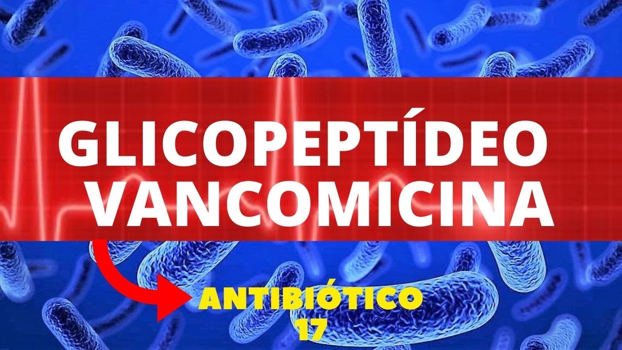 GLICOPEPTÍDEO - VANCOMICINA - ANTIBIÓTICOS 17