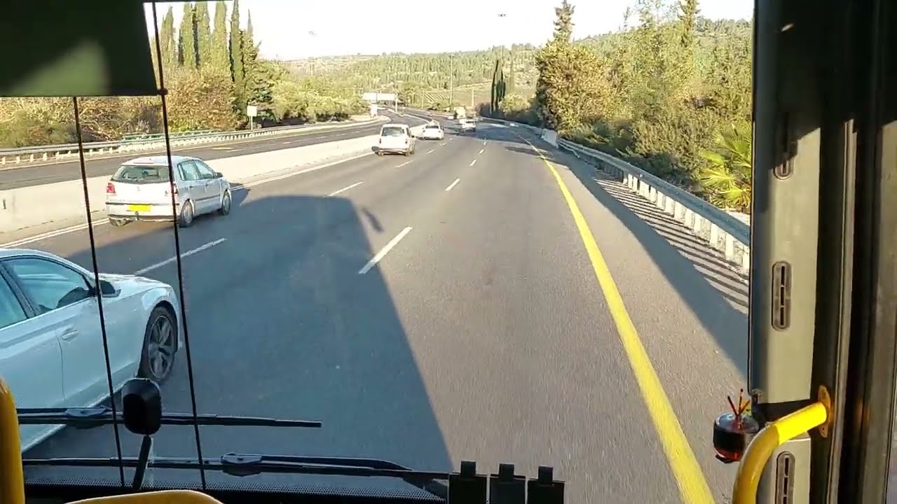 מירושלים לתל אביב תחנה מרכזית חדשה Jerusalem to Tel Aviv new Central bus station