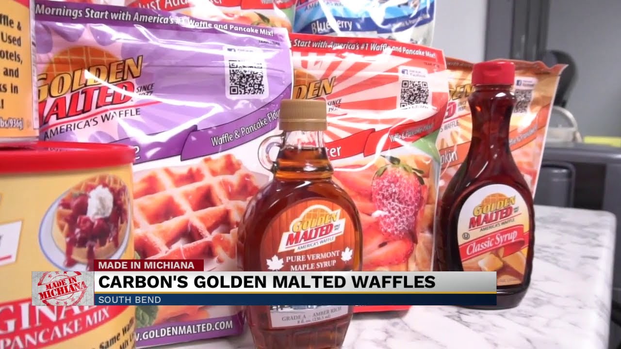 Made in Michiana: Carbon's Golden Malted Waffles