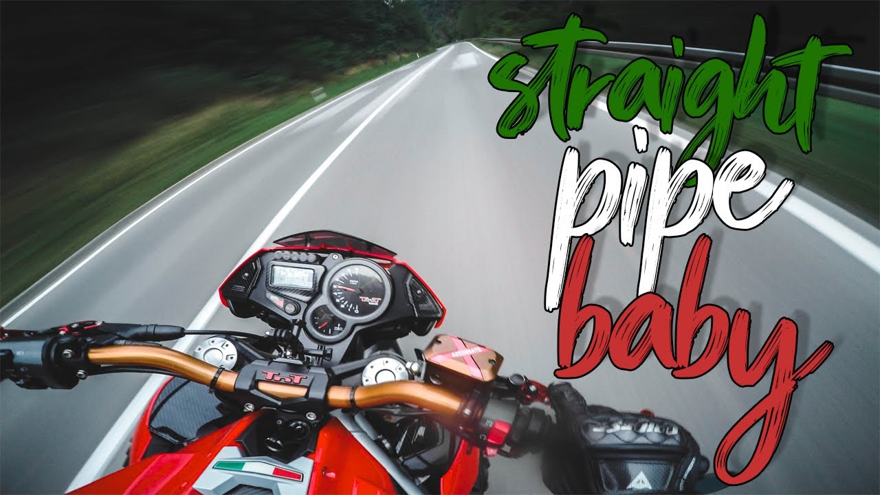 Benelli TNT 1130 Straight Pipe Exhaust SOUND [Onboard RAW]