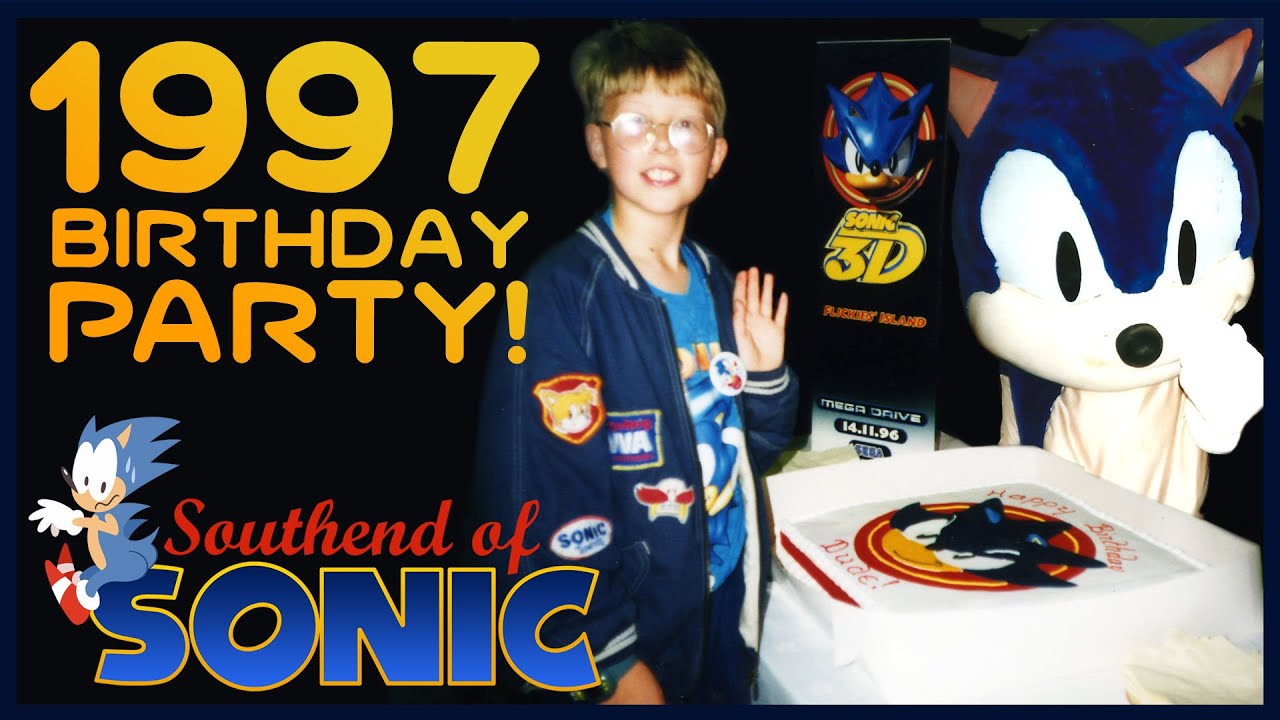 Sonic's 1997 Birthday Party in Hamley's! - Southend of Sonic