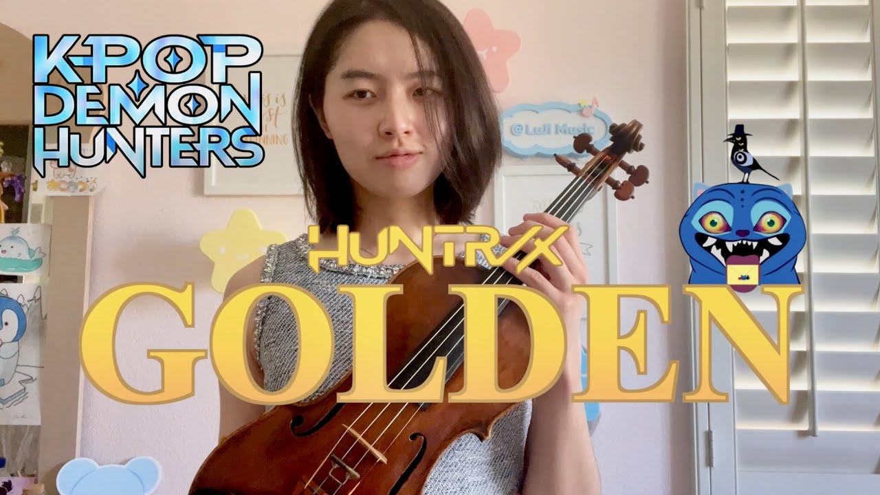 GOLDEN - HUNTRIX KPOP Demon Hunters [Violin Cover]