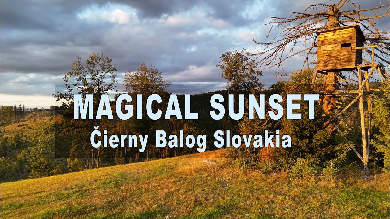 Čarovný západ slnka pod Klenovským Veprom 🌄 | Magical Sunset in Slovakia (4K Drone)