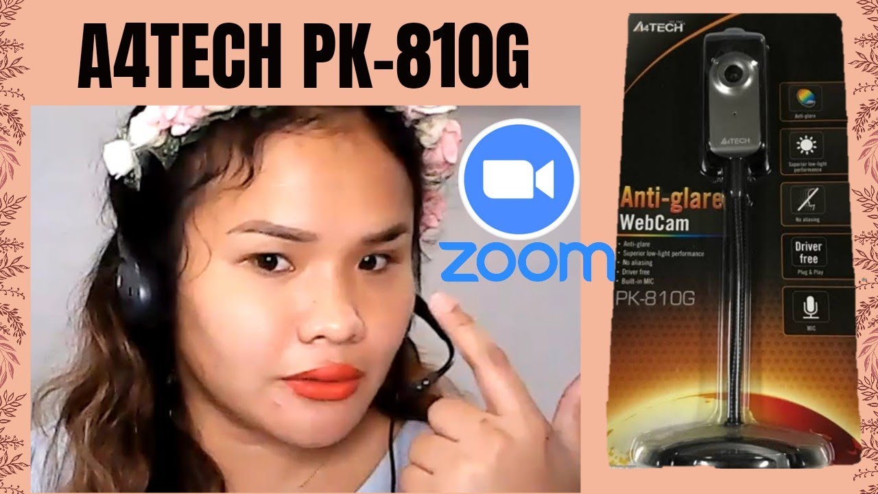 A4TECH PK-810G Webcam Video Quality || ESL