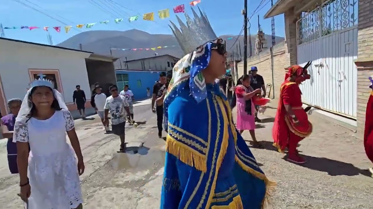 Danza de los retos la despedida marzo 2025  san juan tetelcingo