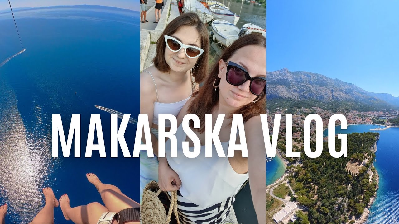 AKTIVAN ODMOR 🌊 PARASAILING, RAFTING & SKYWALK | MAKARSKA VLOG