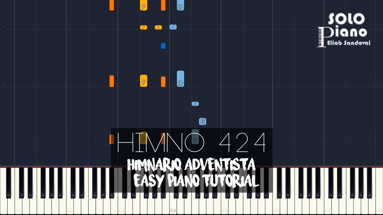 HIMNO 424 - ¿Cómo podré estar triste? | Easy Piano Tutorial + Partitura