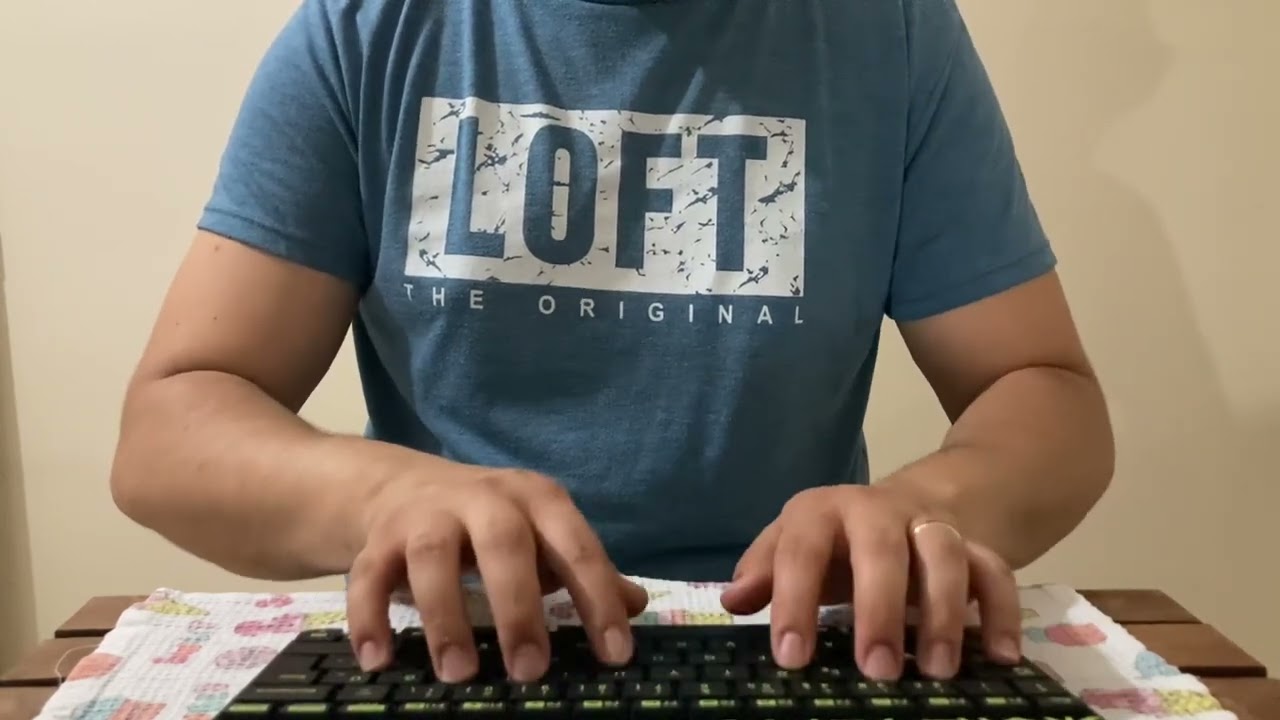 ASMR - Rahatlatıcı Yavaş Klavye Sesleri ⌨️😌