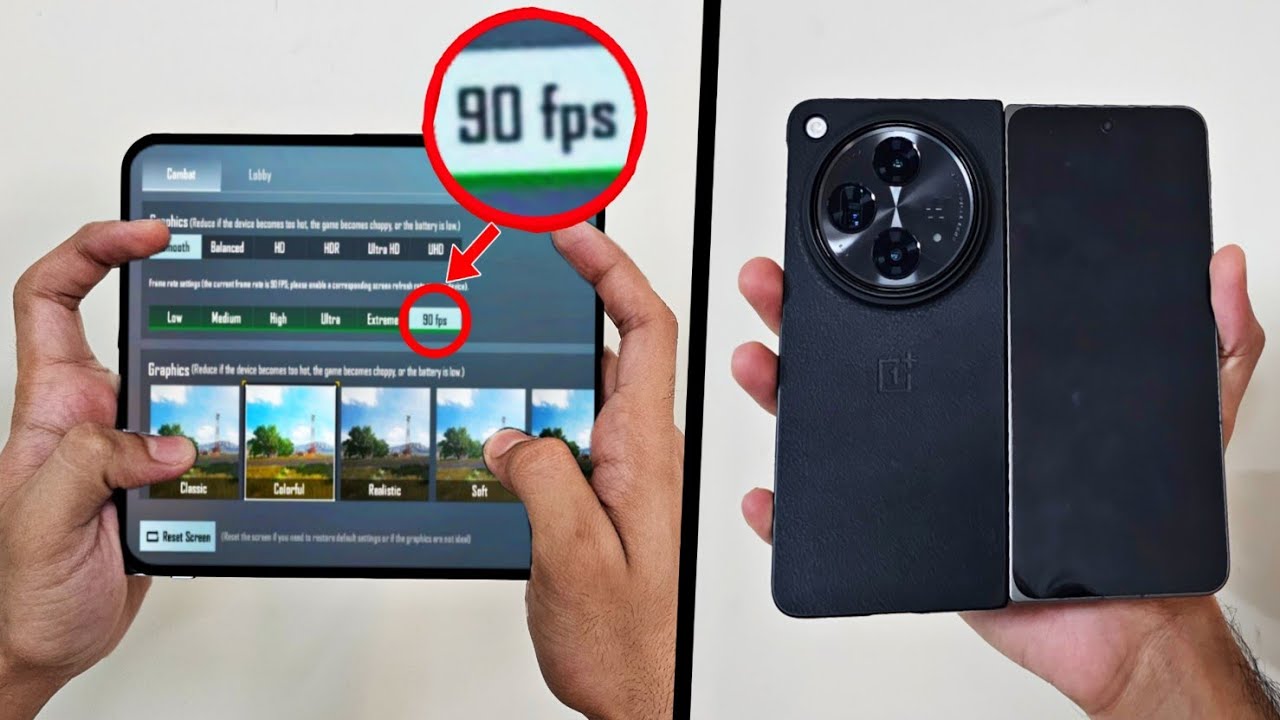Oneplus Open Pubg Test 🔥 - BETTER THAN IPAD ?