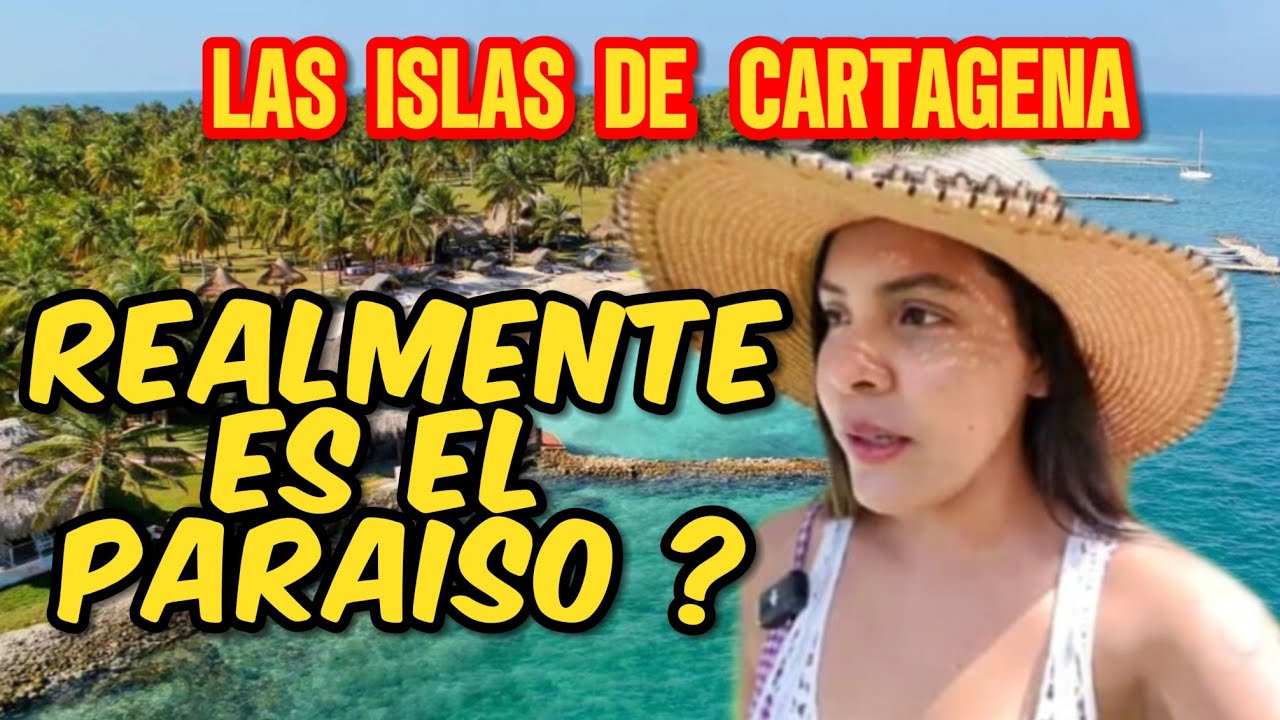 Así Son LaS  ISLAS de CARTAGENA 🌴. ChOloN , IsLAs DEL RoSARIO y MAS