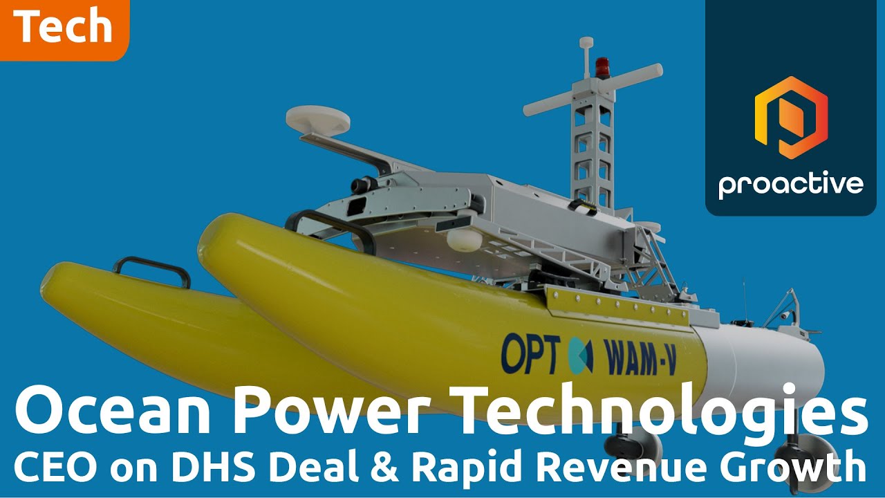 Компания Ocean Power Technologies сообщает о рекордном объеме невыполненных заказов и получает ко...