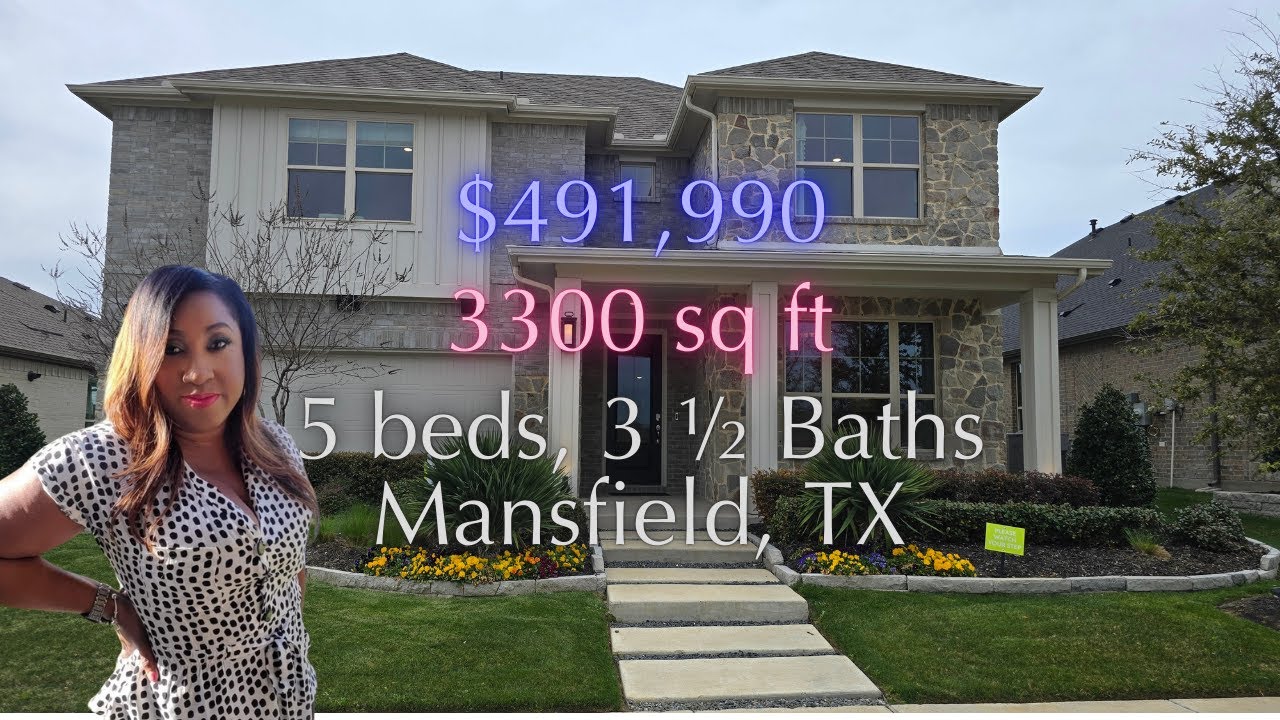 Tripointe Homes | 4-5 Beds, 3.5 Baths | Mansfield TX New Homes From $491K + $40K Incentives!
