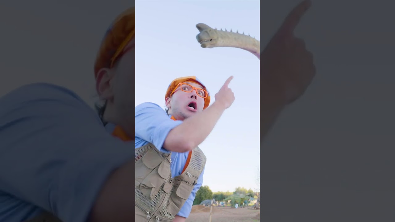 Triceratops Brachiosaurus Pterodactyl | Blippi | Kids Songs | Moonbug Kids