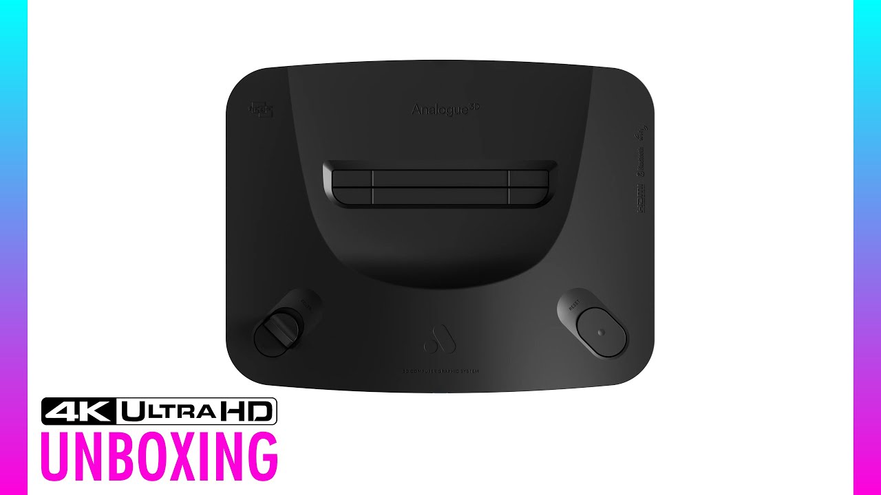 Analogue 3D | Unboxing